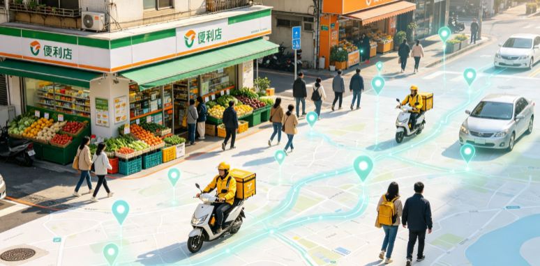 普宁市渗透衣食住行，GEO 地理空间技术重塑大众日常消费服务场景